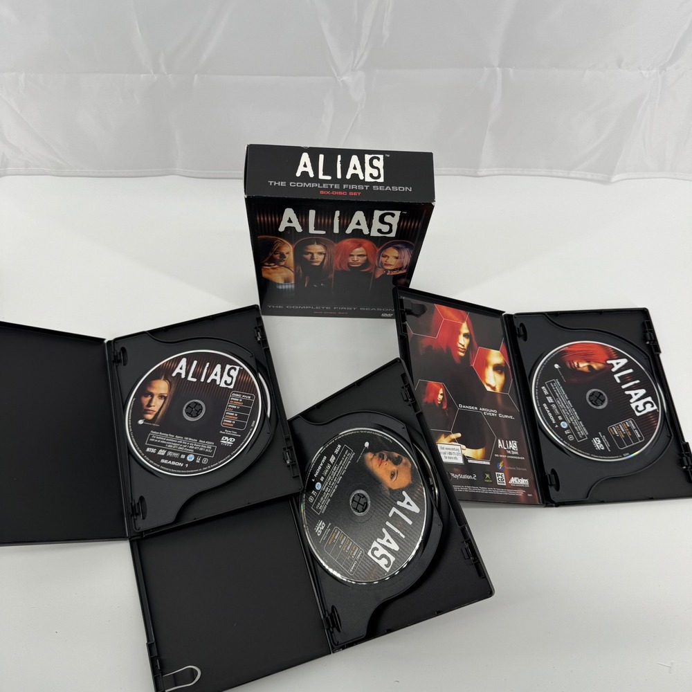 Alias DVD TV Series Seasons 1 2 3 5 Jennifer Garner Spy Drama Multi-Color Lot - Picture 3 of 6